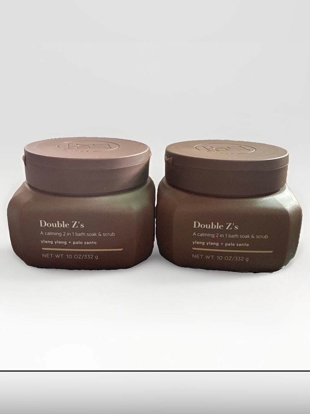 BODY TPH DOUBLE Z's 2 in 1 Bath Soak Scrub Ylang Ylang Lot of 2 Taraji P. NEW